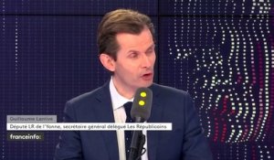 Guillaume Larrivé, député LR de l'Yonne, invité du 19h20 politique sur franceinfo