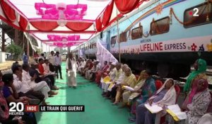 Inde : un train qui guérit les malades démunis