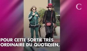 PHOTOS. Laeticia Hallyday et sa mère en mode détente en jogging pour aller chercher Joy à l'école