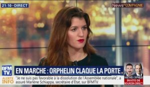 Marlène Schiappa sur le départ de Matthieu Orphelin: "C'est vraiment dommage, c'est un excellent député"