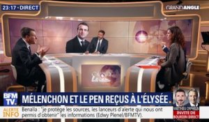 Jean-Luc Mélenchon et Marine Le Pen à l’Élysée (2/2)