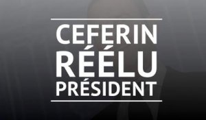 UEFA - Ceferin réélu président