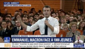 Emmanuel Macron: "Le nucléaire restera la principale source de production d'électricité de notre pays"