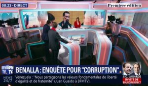 Benalla: enquête pour corruption