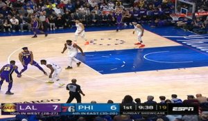 Los Angeles Lakers at Philadelphia 76ers Raw Recap