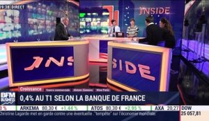 Les insiders (1/2): croissance, 0,4% au T1 selon la Banque de France - 11/02