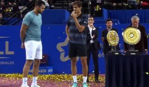 Open Sud de France 2019 - Quand Pierre-Hugues Herbert fait rougir sa petite amie et lui déclare sa flamme