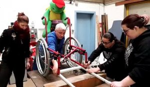 Les jeunes fabriquent leurs caisses à savon à Farébersviller