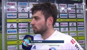 Sanjin Prcić : "On a clairement joué qu'une mi-temps sur deux..."