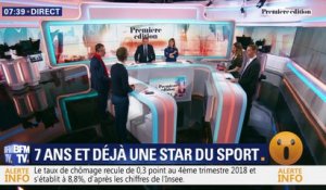 7 ans et déjà une star du sport