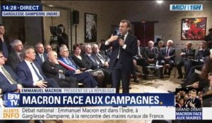 Emmanuel Macron: "Je n'aime pas le clivage métropoles/territoires"