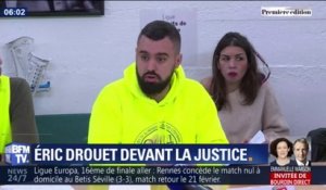 Gilets jaunes: Éric Drouet comparaît ce vendredi au tribunal correctionnel de Paris