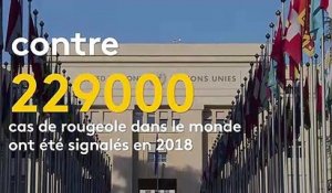 Rougeole : alerte sur la hausse des cas dans le monde