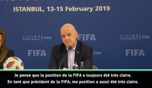 FIFA - Infantino "heureux" de la libération d'al-Araibi