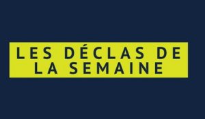 25e j. - Les déclas du week-end