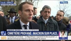 Emmanuel Macron : "Je dis ma détermination entière à lutter contre l'antisémitisme sous toutes ses formes"
