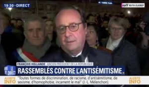François Hollande : "L'antisémitisme est une blessure, une meurtrissure"