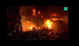 Dacca, la capitale du Bangladesh, dévastée par un incendie meurtrier