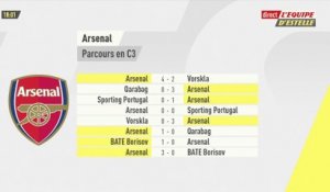 Le parcours d'Arsenal en Ligue Europa - Foot - C3