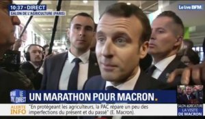 "Je sais d'où je viens." Emmanuel Macron se défend d'avoir une image de "président des villes"