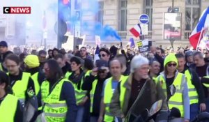 Mobilisation des gilets jaunes : des heurts à Paris