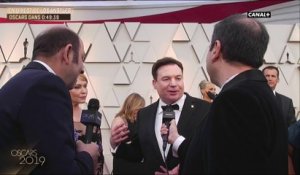 Kad Merad rencontre l'une de ses idoles, Mike Myers, sur le tapis rouge - Oscars 2019