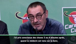 Finale - Sarri évoque un "malentedu" avec son joueur Kepa