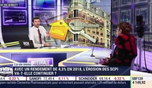 La vie immo: Avec un rendement de 4,3% en 2018, l'érosion des SCPI va-t-elle continuer ? - 25/02