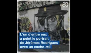 Une seconde fresque sur les «gilets jaunes» taguée à Paris avec le visage de Jérôme Rodrigues