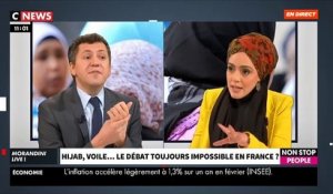 "Hijab de running" de Decathlon - Débat dans l'émission "Morandini Live" sur CNews et Non Stop People