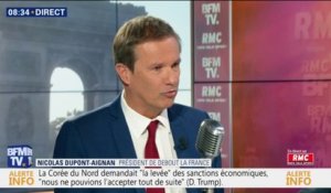 Nicolas Dupont-Aignan: "Emmanuel Macron est un président du désordre"