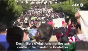 Manifestations en Algérie: des Algériens s'expriment