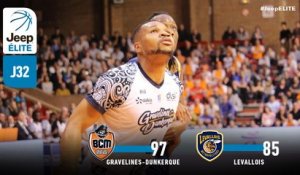 Jeep® ÉLITE : Gravelines-Dunkerque vs Levallois (J32)