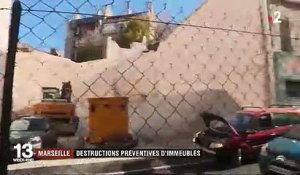 Marseille : la mairie veut détruire des immeubles habités jugés dangereux