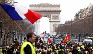 Mobilisation quasi-stable pour l'acte XVI des "gilets jaunes"