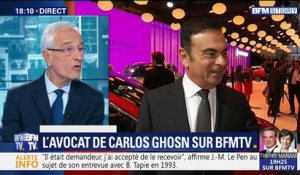 L'avocat de Carlos Ghosn sur BFMTV