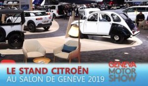 Le stand Citroën en direct du salon de Genève 2019