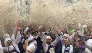 Carnaval : au cœur de la bataille de confettis