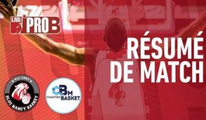 PRO B : Nancy vs Chartres (J20)