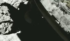 La sonde Hayabusa 2 touche la surface d'un astéroïde