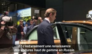 Début européen d'Aurus, constructeur de la limousine de Poutine