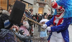 Carnaval de Mulhouse:  dans l'ambiance de la cavalcade des enfants