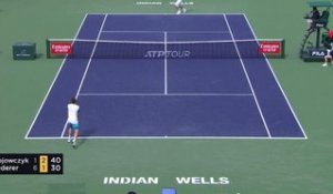 Indian Wells - Federer bat Peter Gojowczyk au 2e tour (6-1, 7-5)