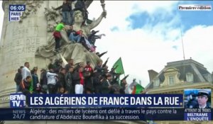 "Bouteflika dégage", les Algériens de France manifestaient dans la rue contre un 5e mandat du président algérien