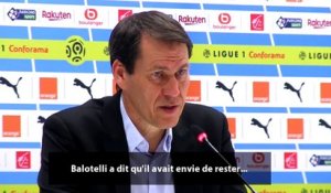 Garcia : "Balotelli, c'est un gars intelligent"