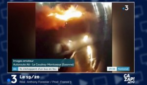 Vidéo choc : le cauchemar de ces étudiants piégés dans un bus en flammes