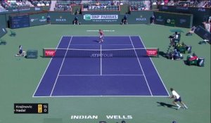 Indian Wells - Nadal file en quarts sans trembler