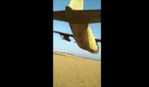 Passage (très) bas d'un C-130 saoudien
