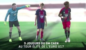3 Caennais au tour élite de l'Euro U17