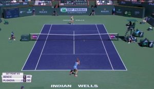 Indian Wells - Bencic continue sur sa lancée en écartant Pliskova